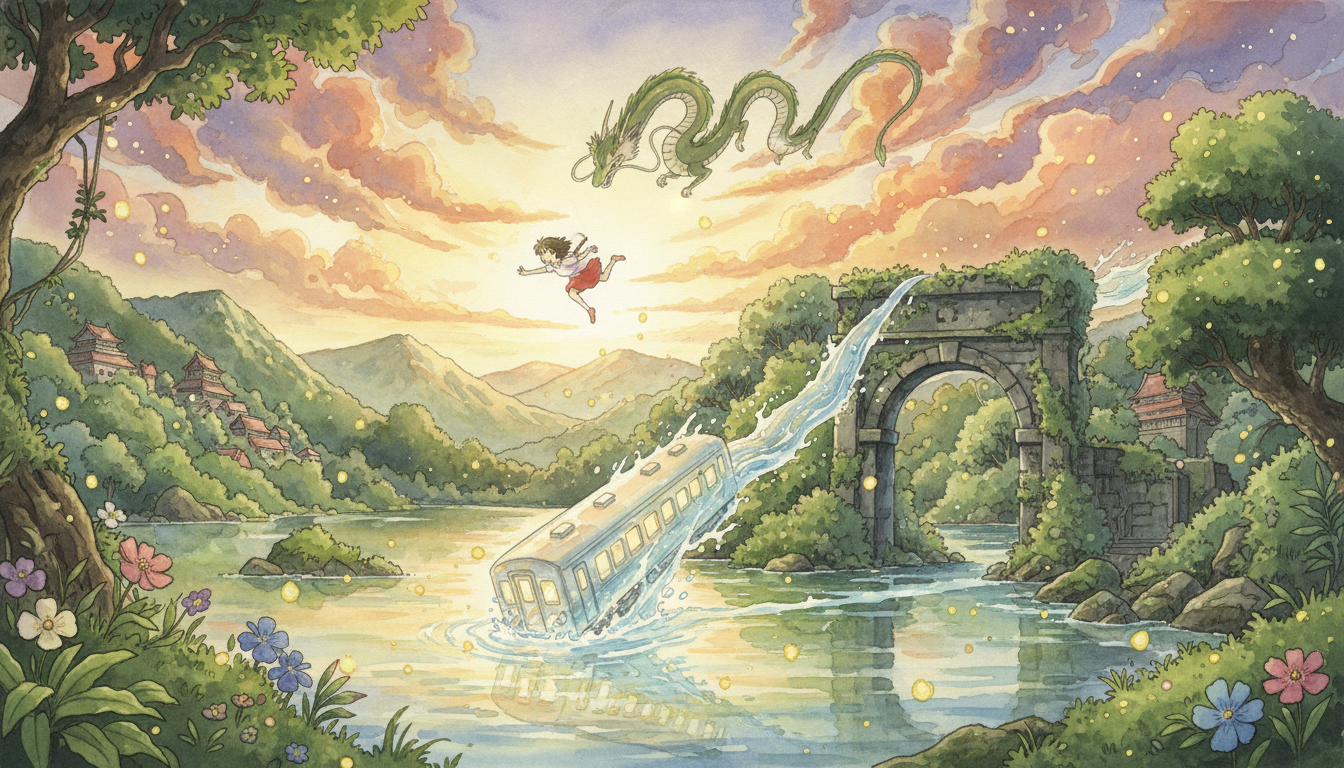 『千と千尋の神隠し』の時間と最後の車シーンの答え