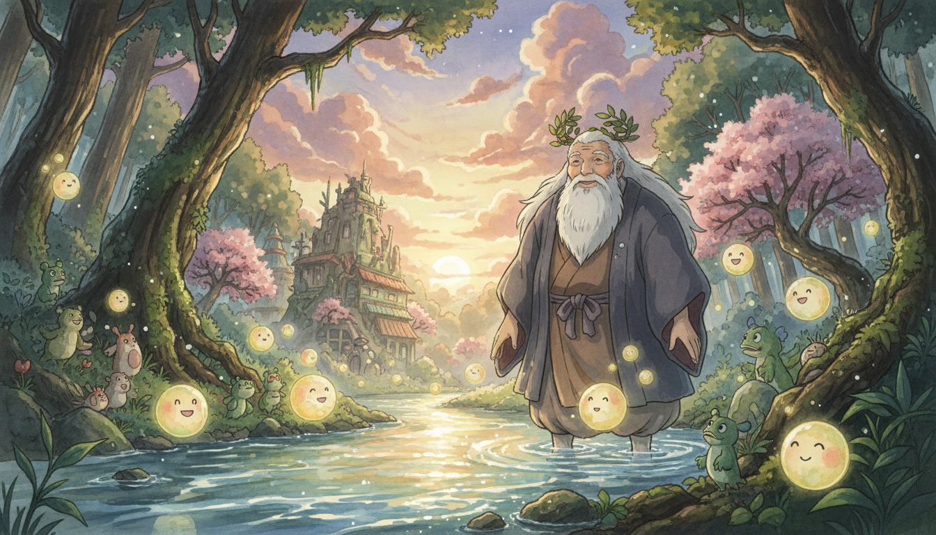 千と千尋の神隠しのヘドロまみれの正体は河の神