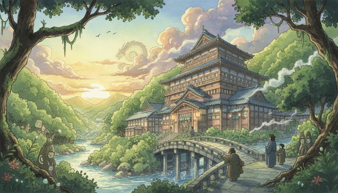 なぜみかた温泉きららの湯が千と千尋風と言われるのか