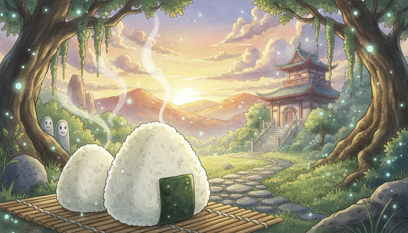 千と千尋の神隠しのおにぎりは愛と守護の象徴