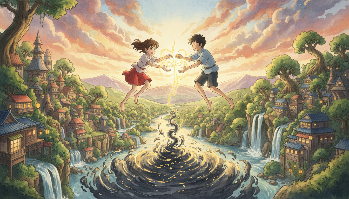 千と千尋の神隠しの「えんがちょ」とは穢れを断ち切るおまじない