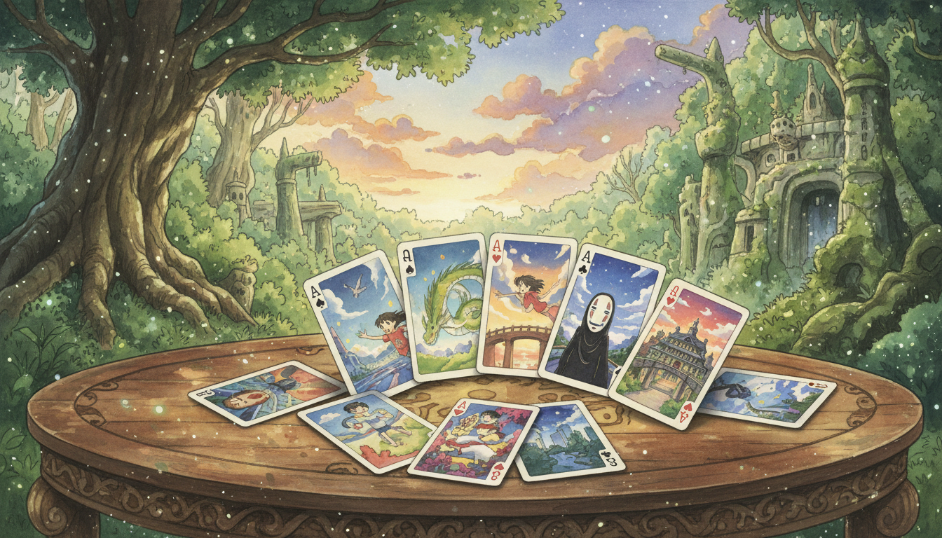 千と千尋の神隠しのトランプは映画のシーンを楽しめる公式グッズ