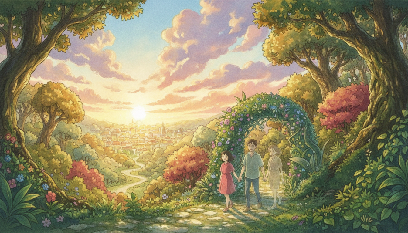 千と千尋の神隠しの結末は家族での帰還シーン