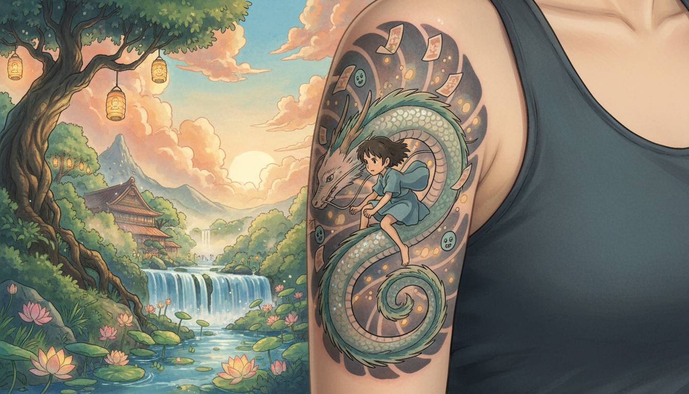 千と千尋の神隠しタトゥーの代表例はアリアナ・グランデの千尋タトゥー