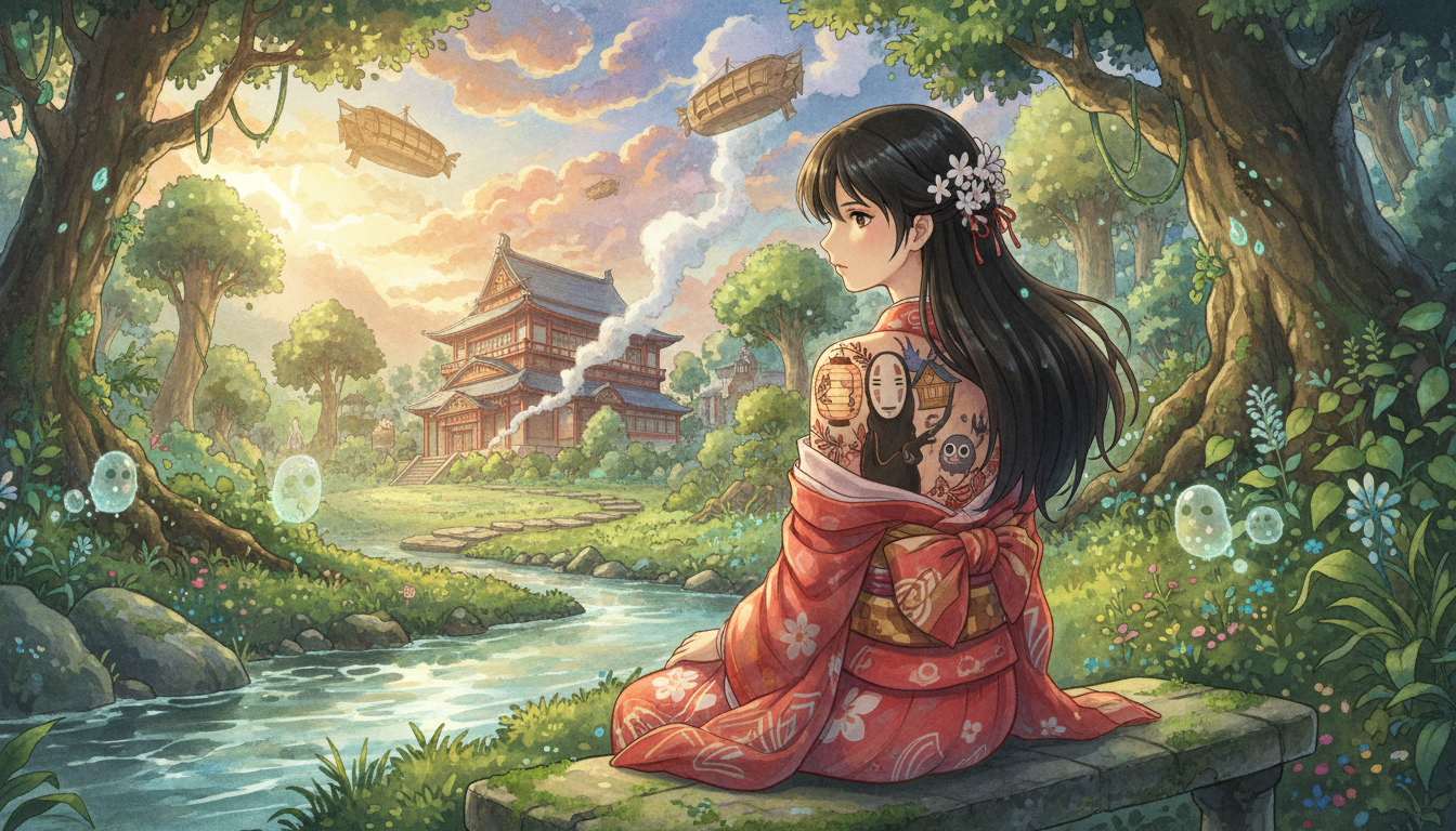 なぜ千と千尋の神隠しがタトゥーのモチーフに選ばれるのか