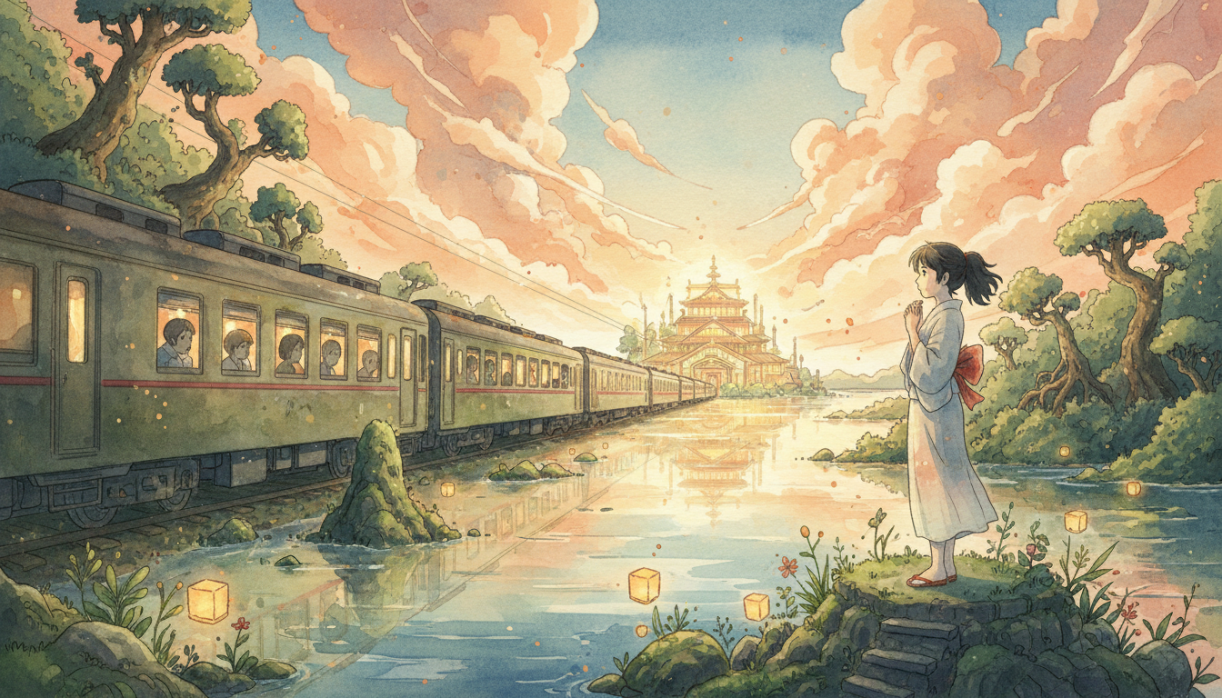 千と千尋の神隠しのマンデラ効果とは幻のエンディングシーンを覚えている現象