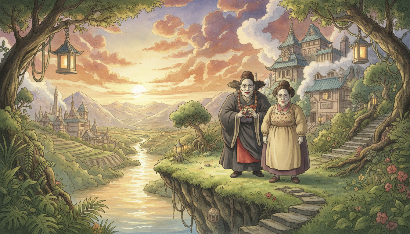 朴璐美は舞台版「千と千尋の神隠し」で湯婆婆・銭婆役を演じている