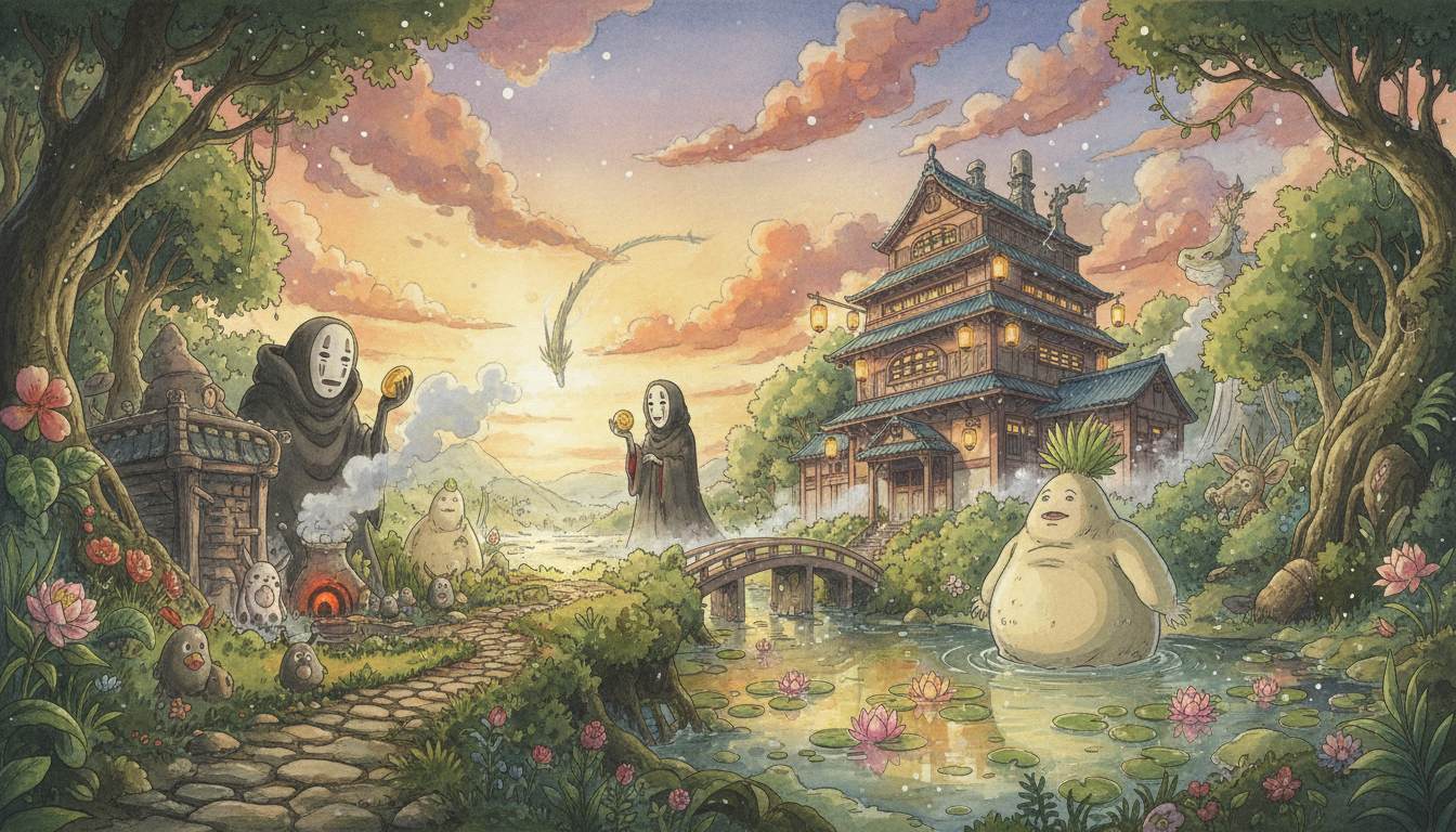 千と千尋の神隠しの化け物たちの正体