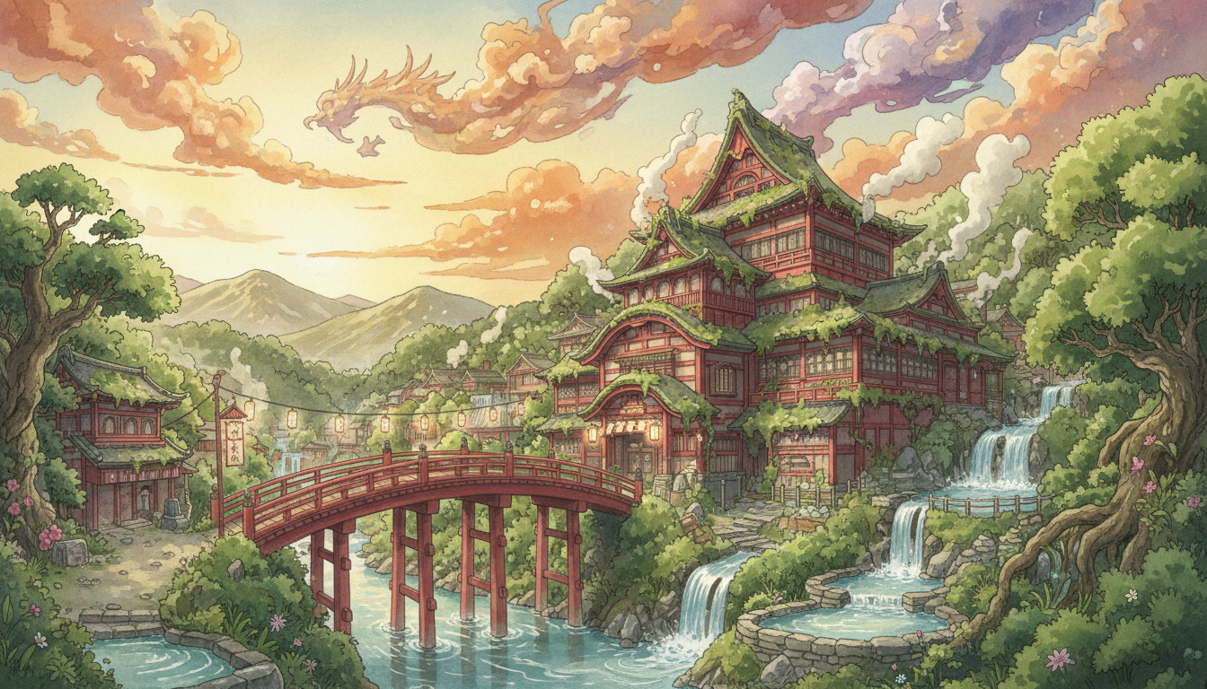 武雄温泉は千と千尋の神隠しの公式モデルではない