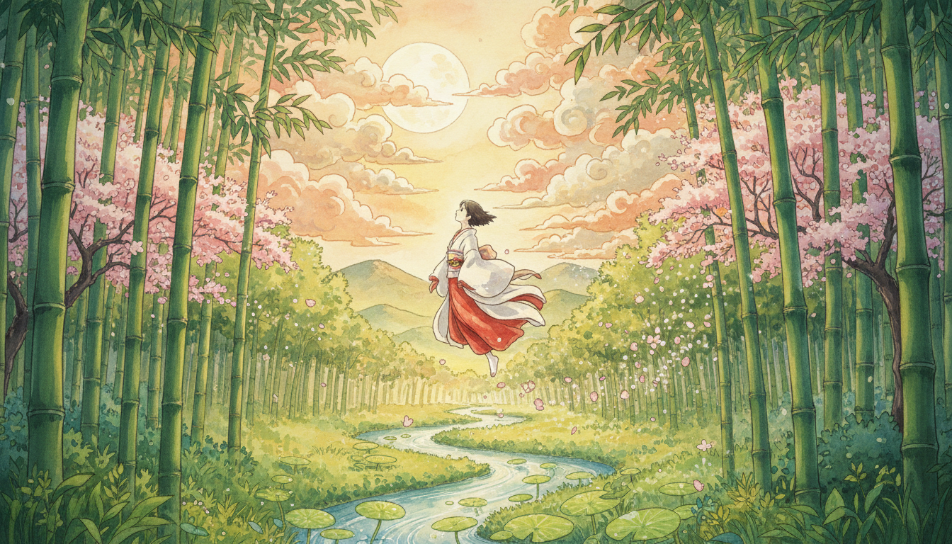 『かぐや姫の物語』はスタジオジブリ制作の高畑勲監督作品です