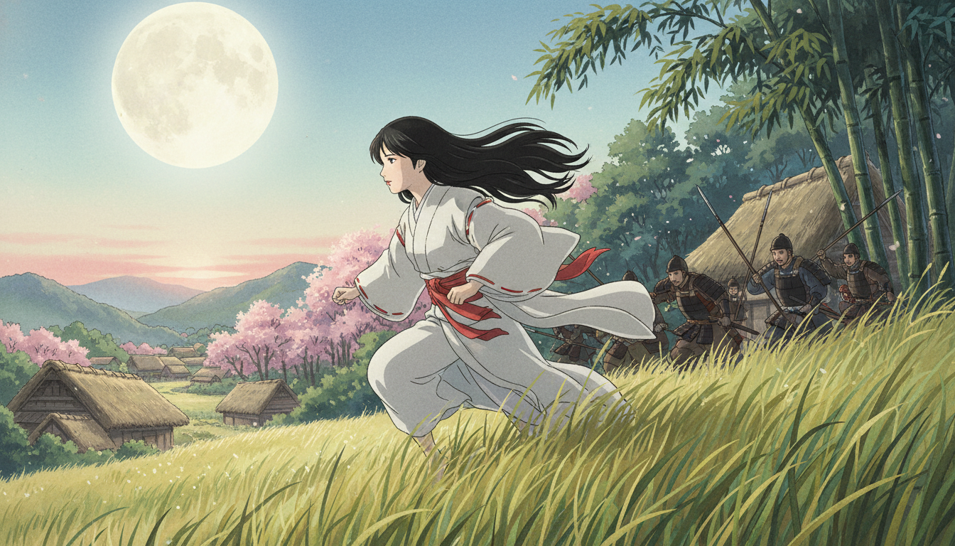 『かぐや姫の物語』の走るシーンとは？