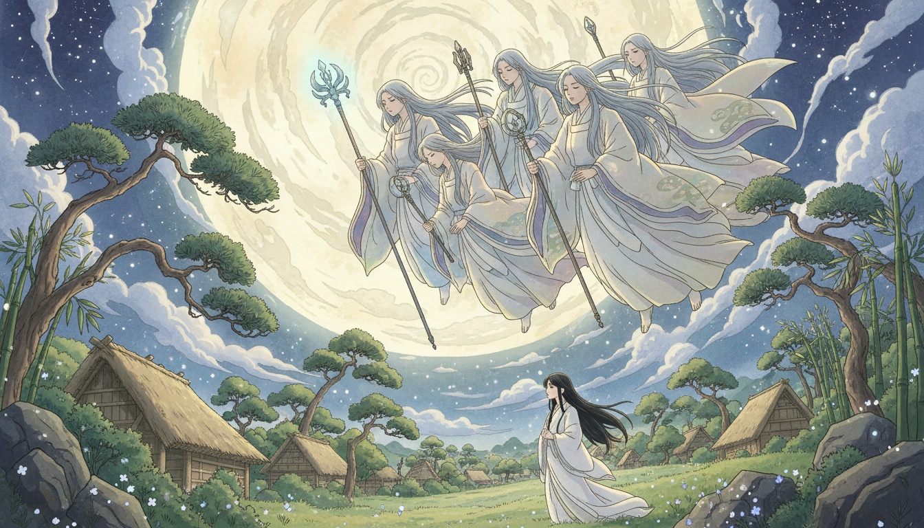 なぜ月の使者が地上に現れるのか