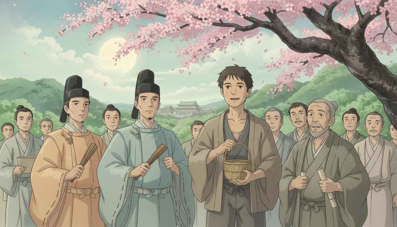 ジブリ版「かぐや姫の物語」の男性キャラクターたち