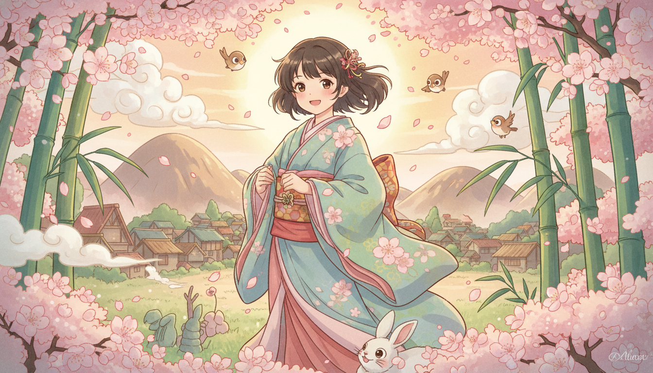 かぐや姫の物語のかわいい魅力