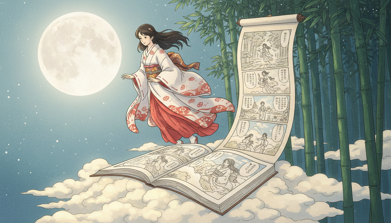 かぐや姫の物語の漫画は主にフィルムコミック版