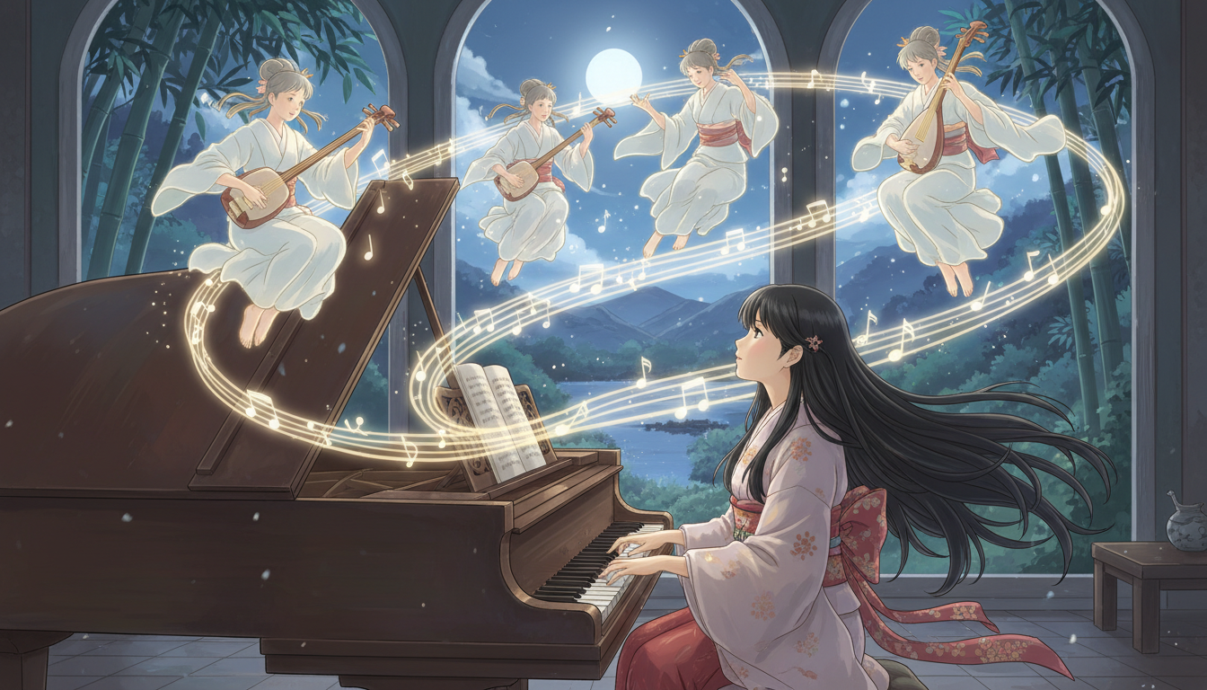 天人の音楽はピアノで演奏できます