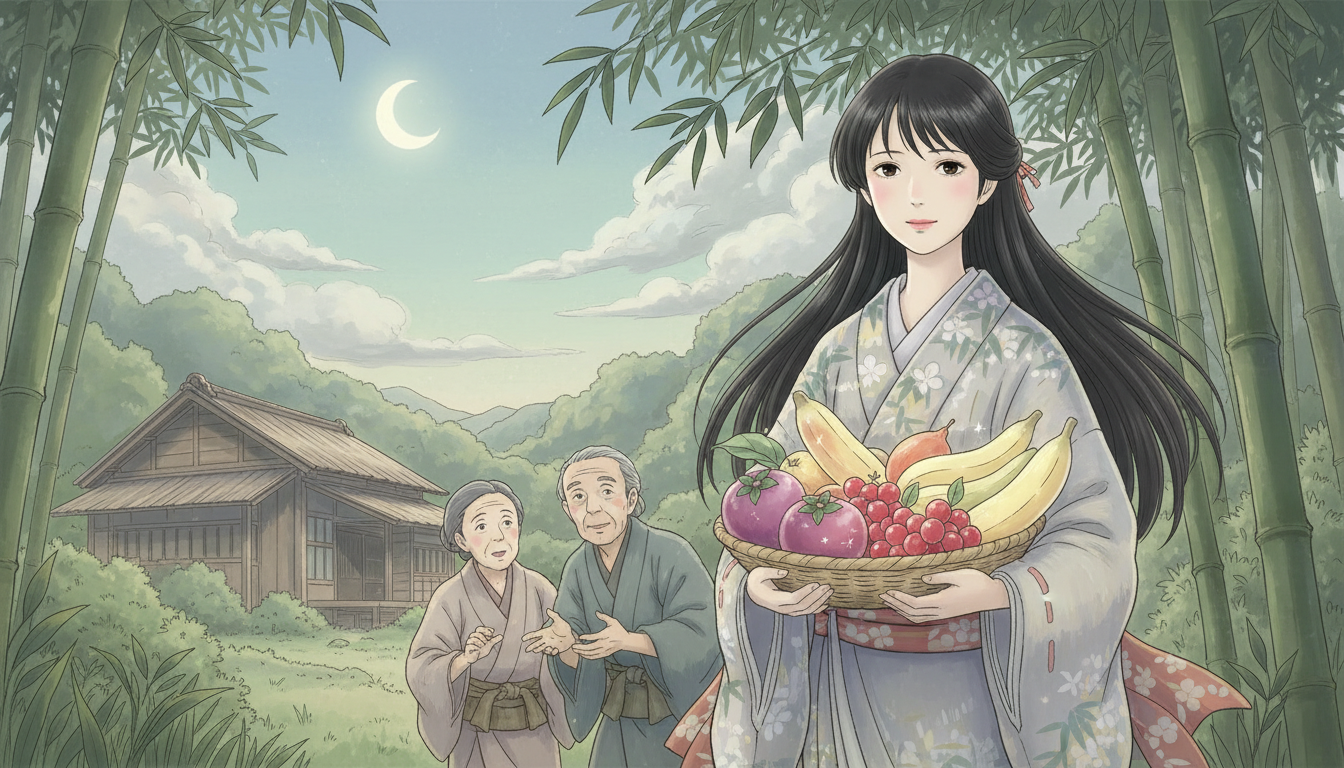 『かぐや姫の物語』における果物の扱い