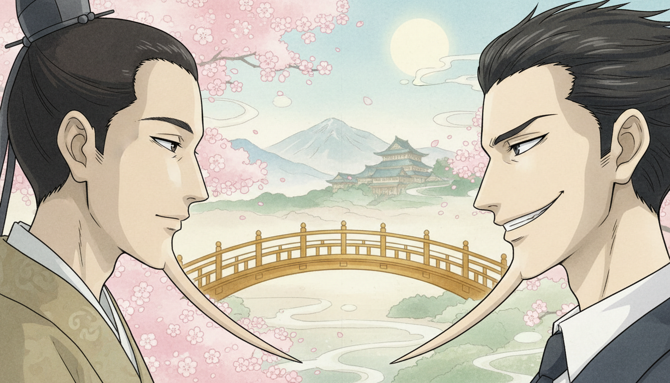 結論：似ているのは「顎」の特徴的な描き方