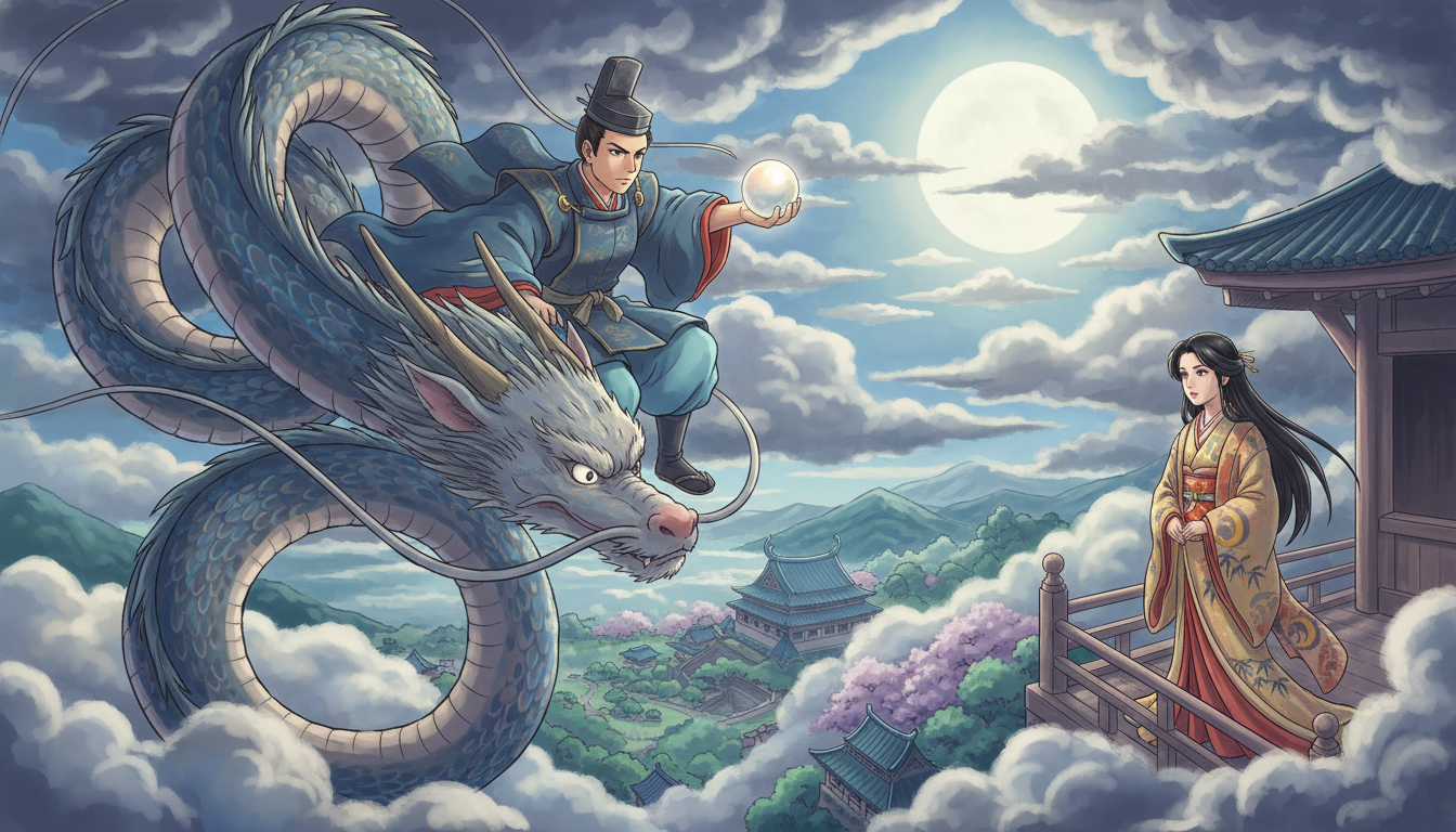 結論：大納言は龍の首の玉を求められた求婚者