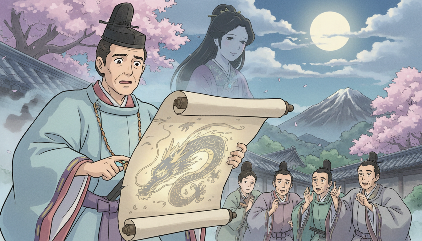 なぜ大納言は龍の首の玉という難題を課されたのか