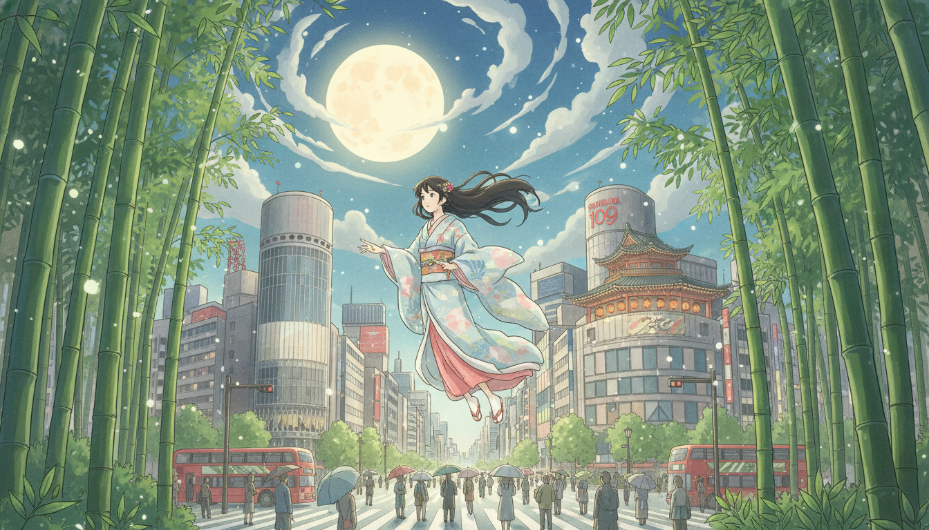 渋谷で『かぐや姫の物語』が観られるイベントがあります