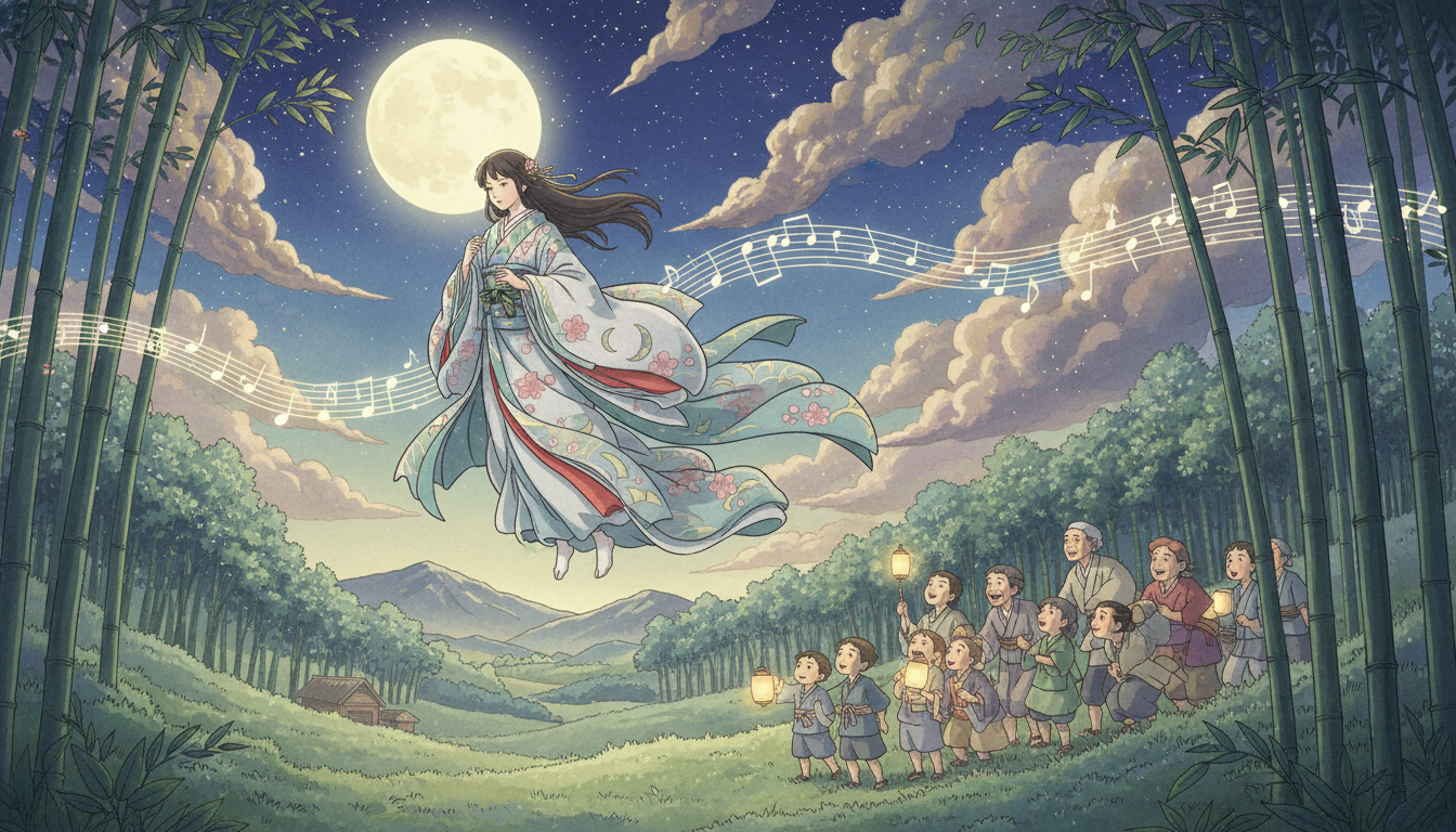 かぐや姫の物語の歌の意味