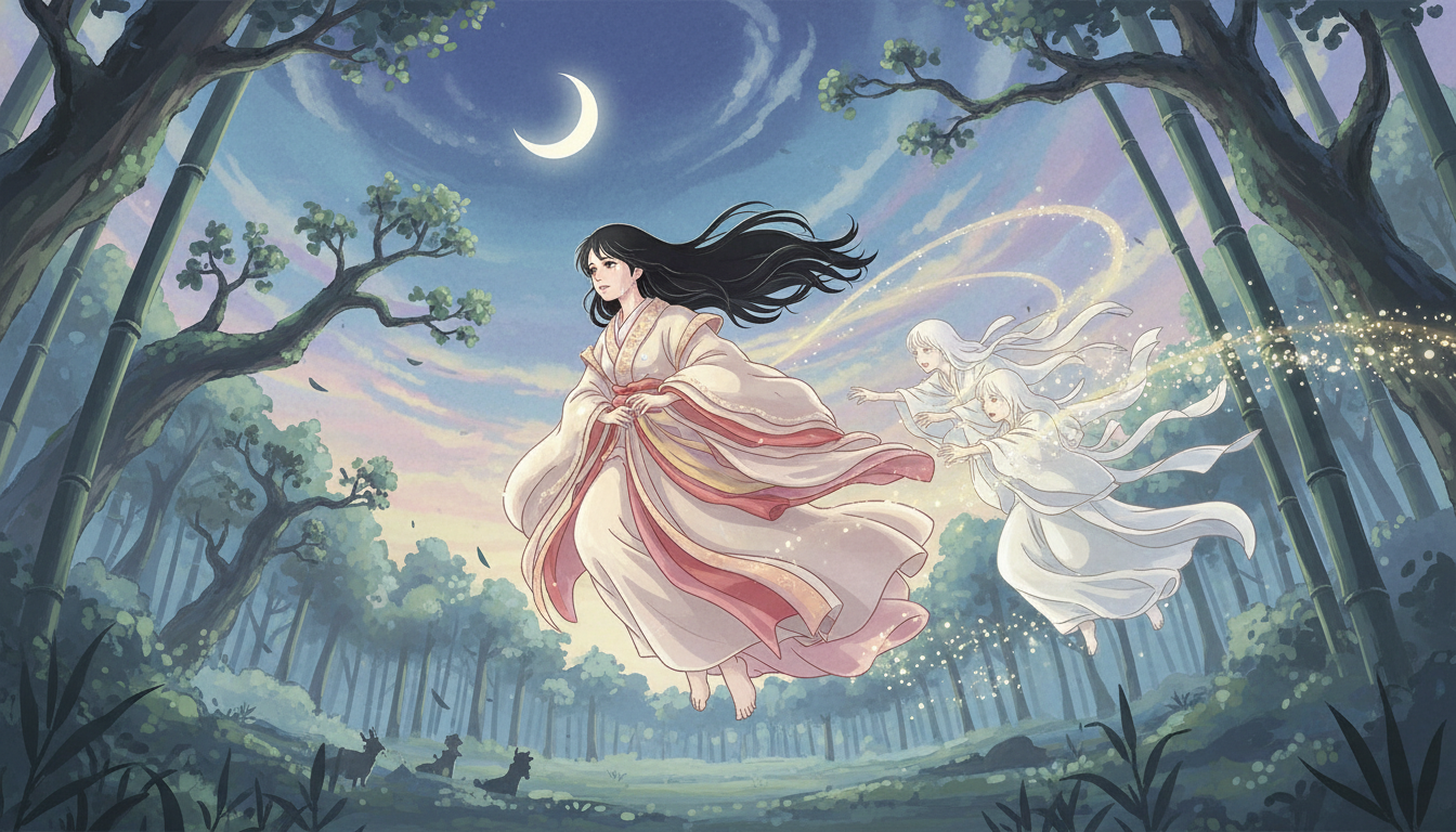 『かぐや姫の物語』で逃げるシーンが表現しているもの