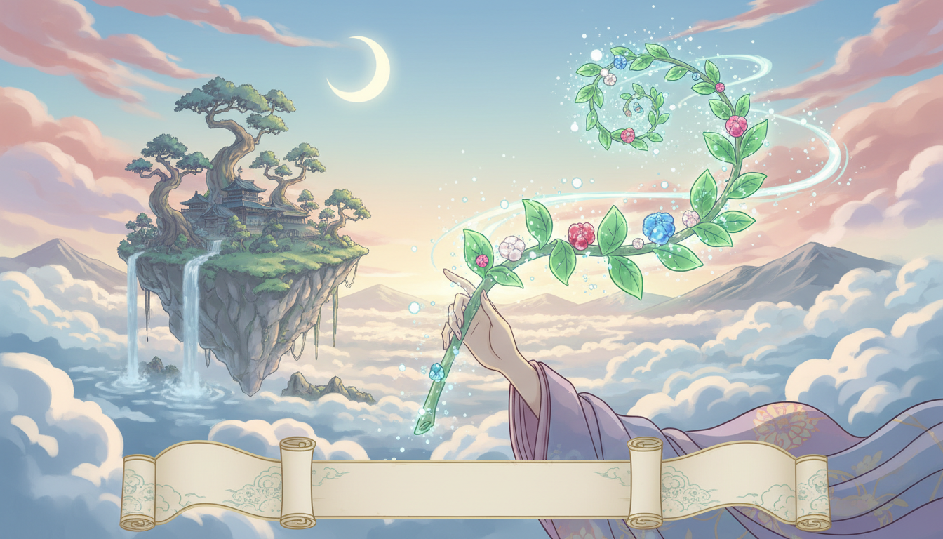 蓬莱の玉の枝とは架空の宝物