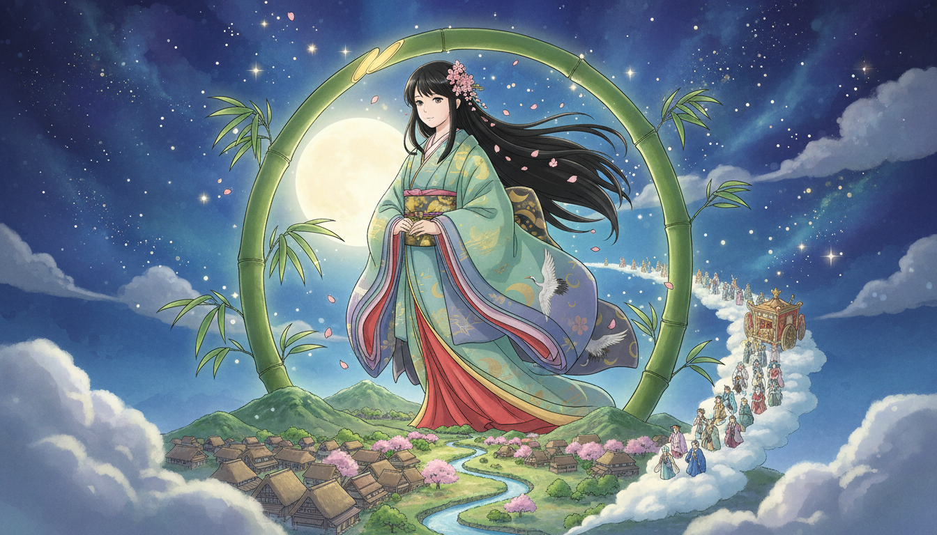 かぐや姫の物語 本編が描く物語の流れ