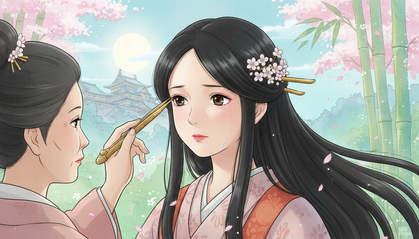 なぜかぐや姫は眉毛を抜くのを嫌がるのか