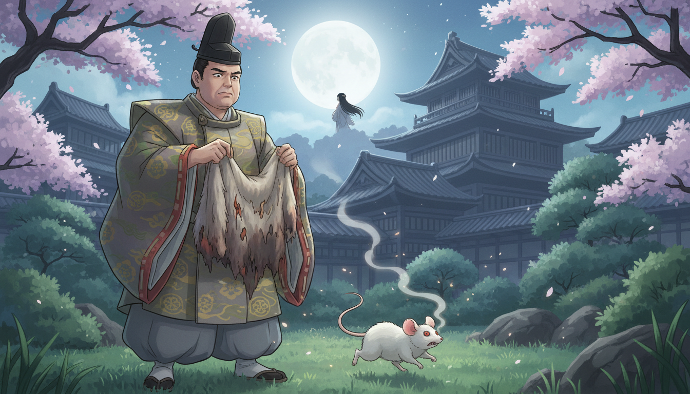 阿部の右大臣とは財力豊かな求婚者で火鼠の皮衣に失敗した人物