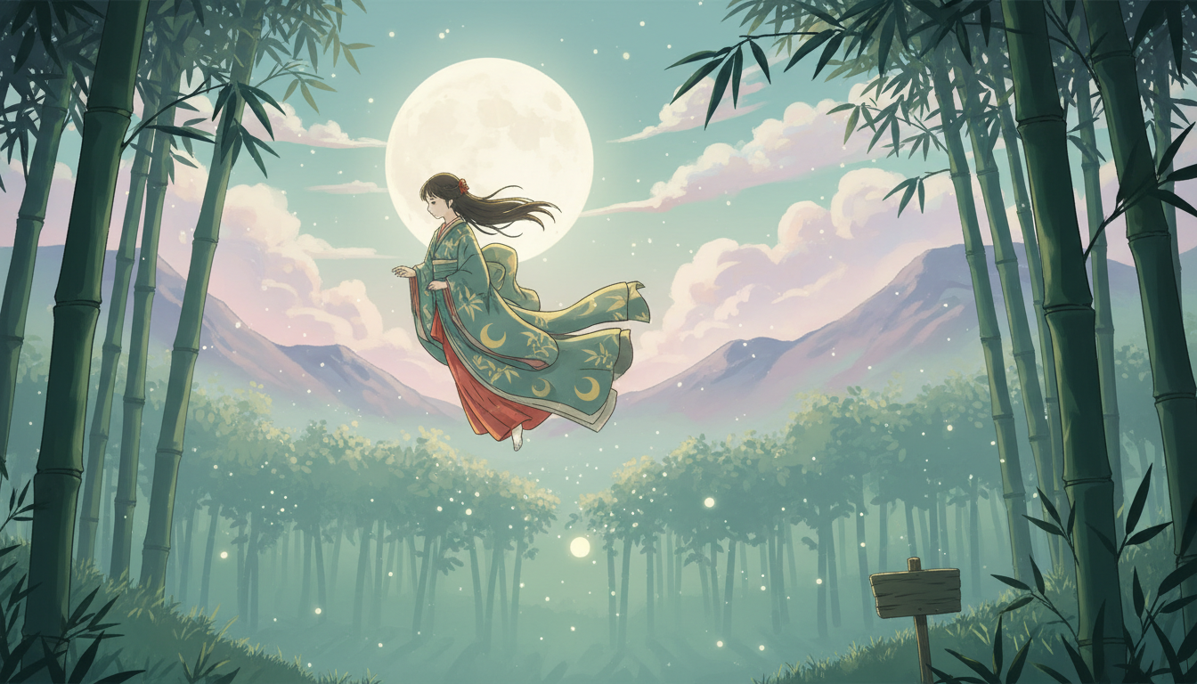 かぐや姫の物語の公式フリー素材は配布されていない