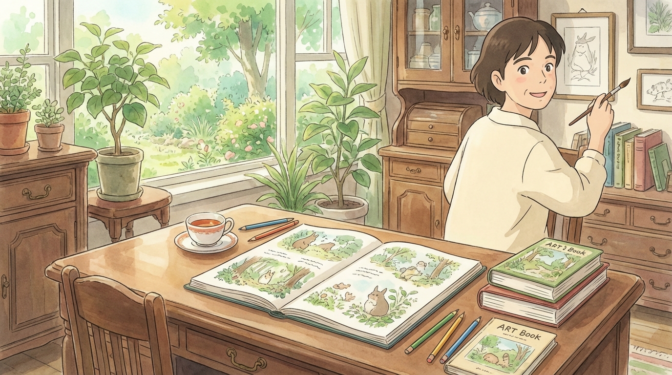 その他のトトロのイラスト