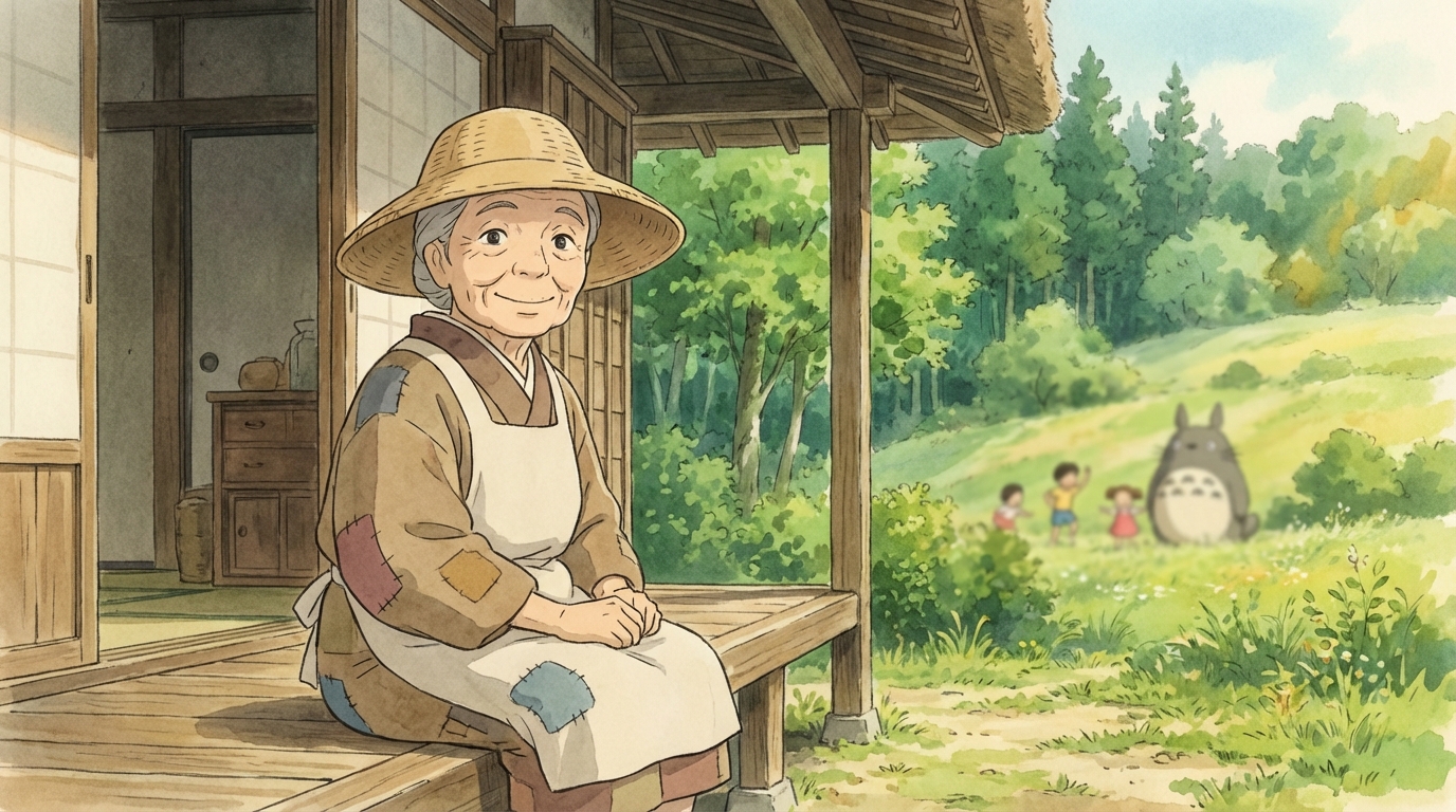 となりのトトロのおばあちゃんは誰なのか