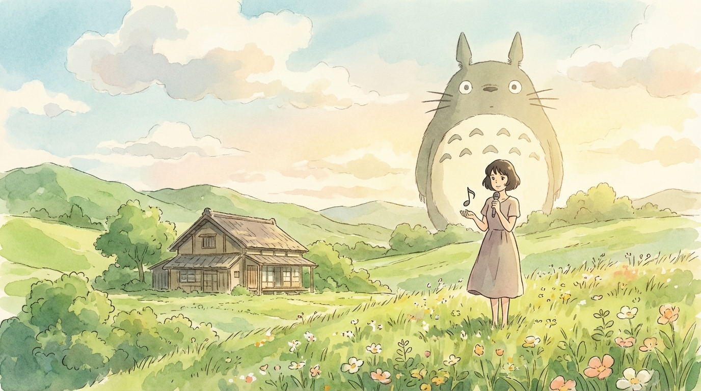 井上あずみさんは『となりのトトロ』の主題歌を歌った歌手