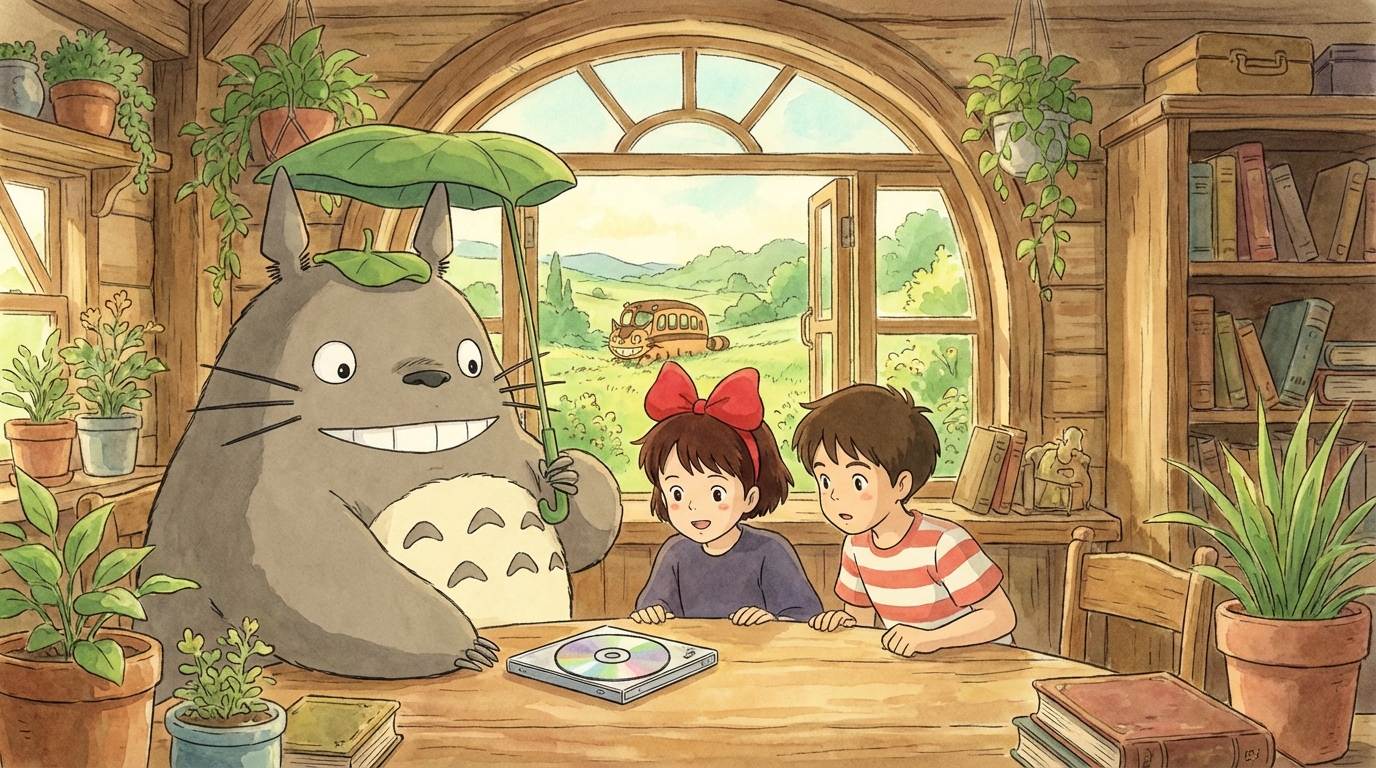 となりのトトロのDVDは今でも入手可能です