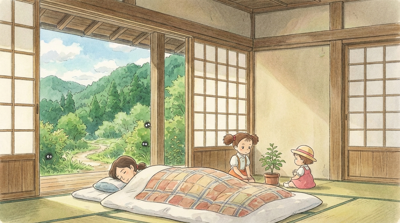 となりのトトロのお母さんの病気は結核