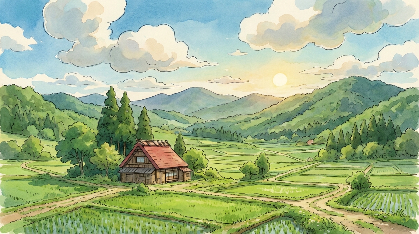 トトロの舞台は埼玉県所沢市の狭山丘陵