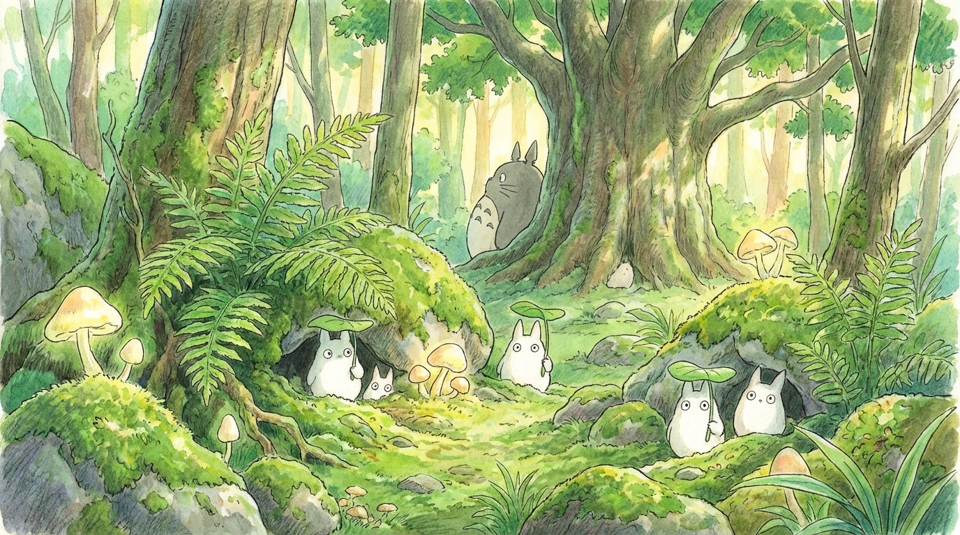 小さい白いトトロの正体