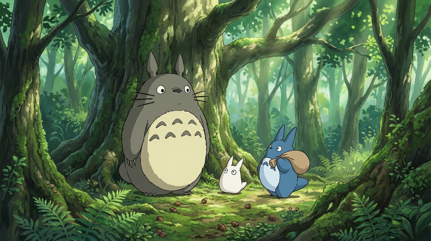 大中小トトロの名前は初期設定で決まっていた