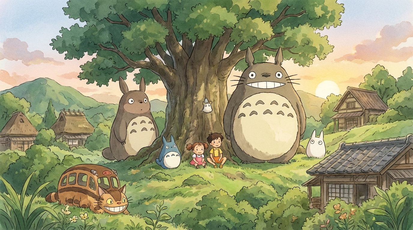 となりのトトロはどんな話？
