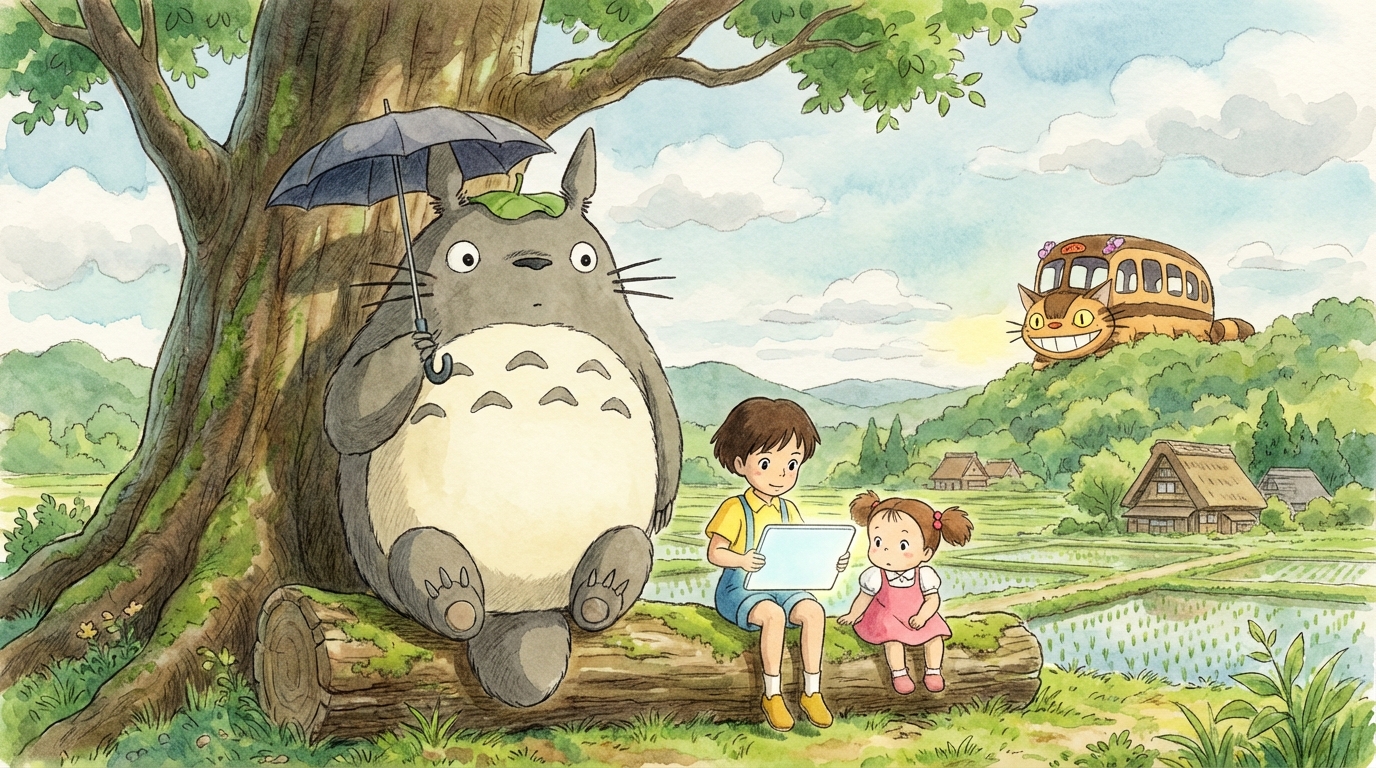 【結論】となりのトトロは日本のサブスクでは配信されていません