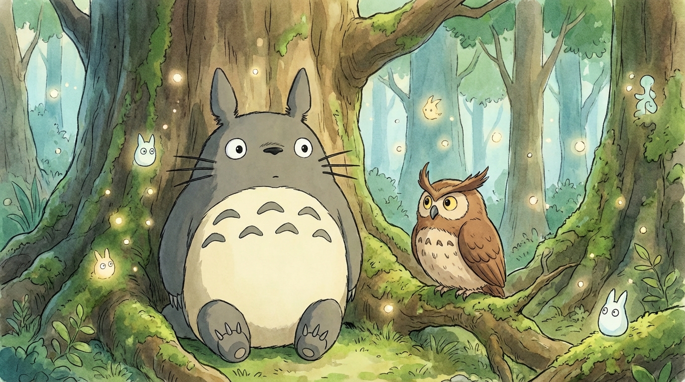 トトロのモチーフは「ミミズク」が最有力