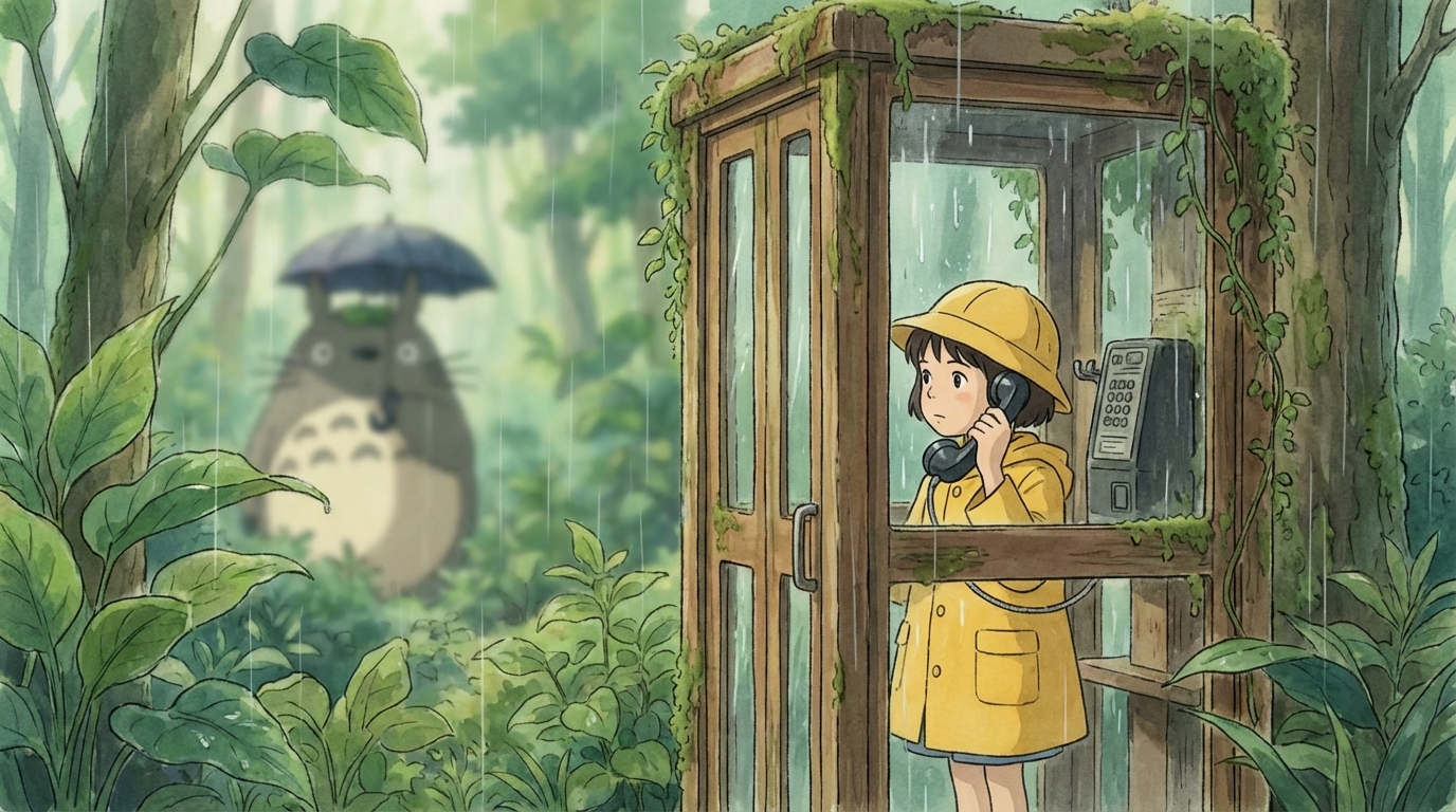 となりのトトロ電話のシーンとは？