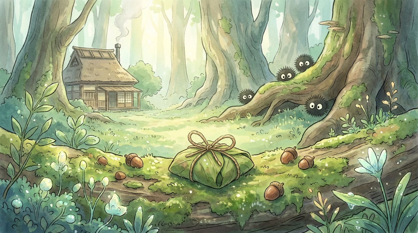 トトロのどんぐり包みとは