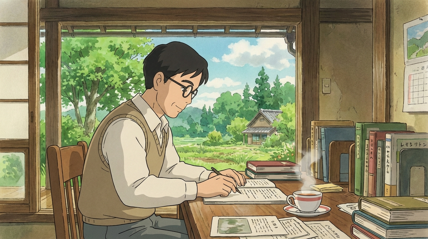 となりのトトロのお父さんの名前は「草壁タツオ」