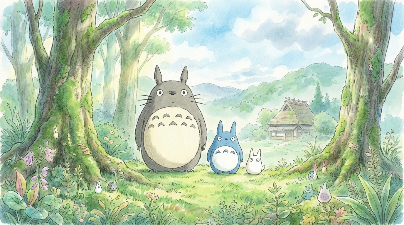 トトロの身長は大・中・小で異なる