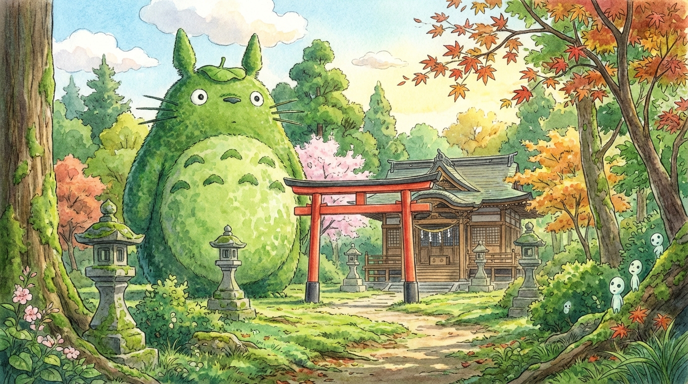 トトロ神社とは栃木県下野市の下野星宮神社のこと